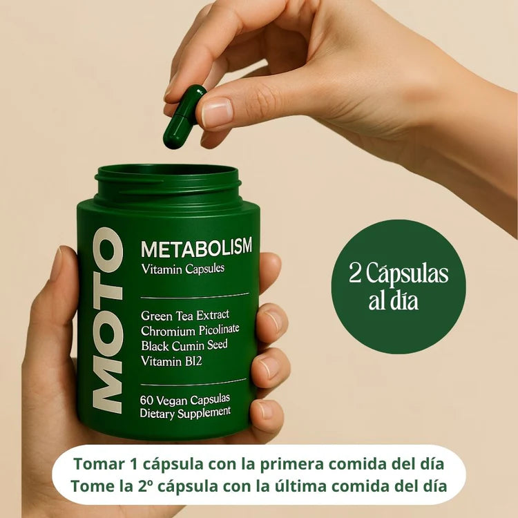 MOTO METABOLISMO - Activa tu energia, vive con vitalidad.