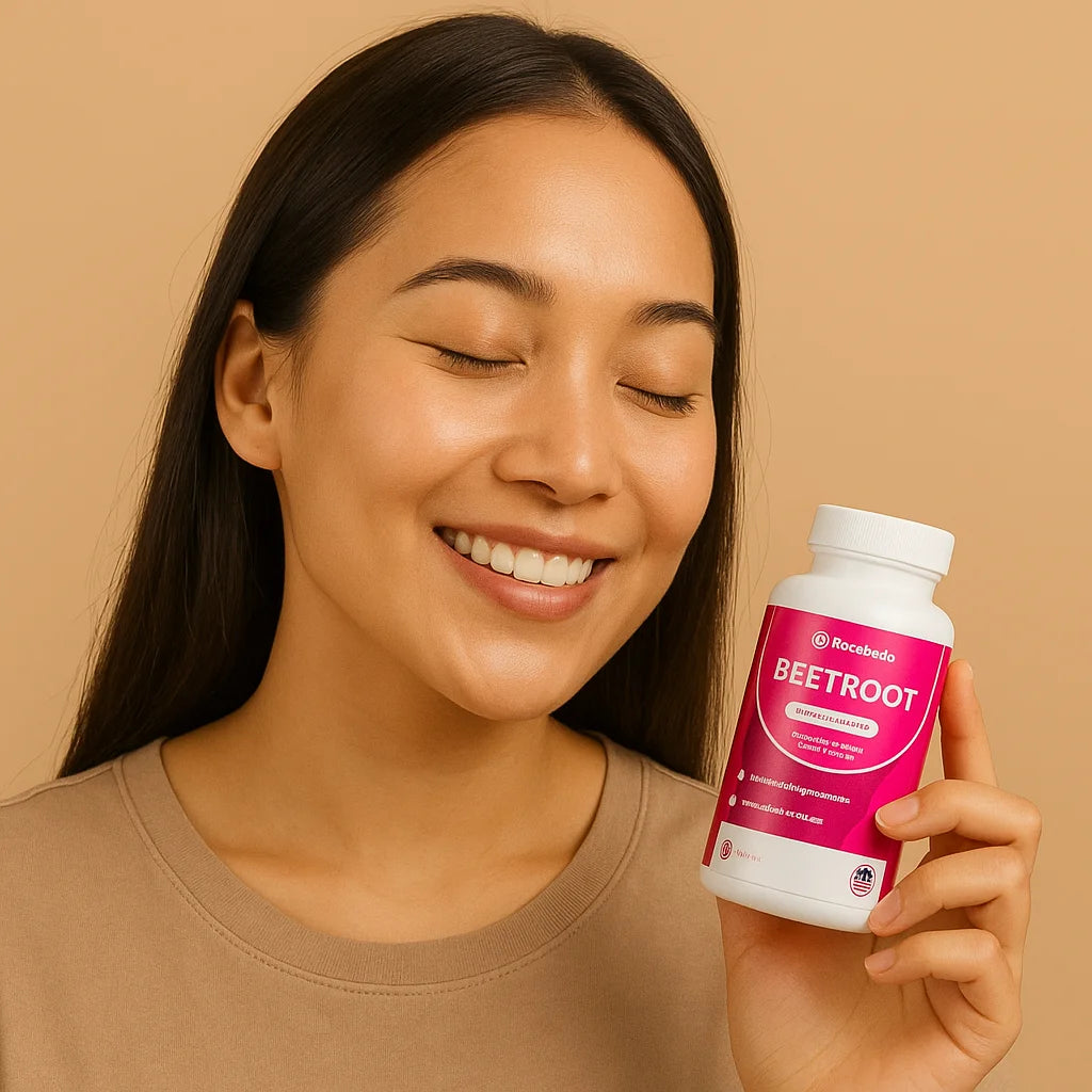 BEETROOT ORGANICO 1300mg – Cápsulas de Remolacha Pura