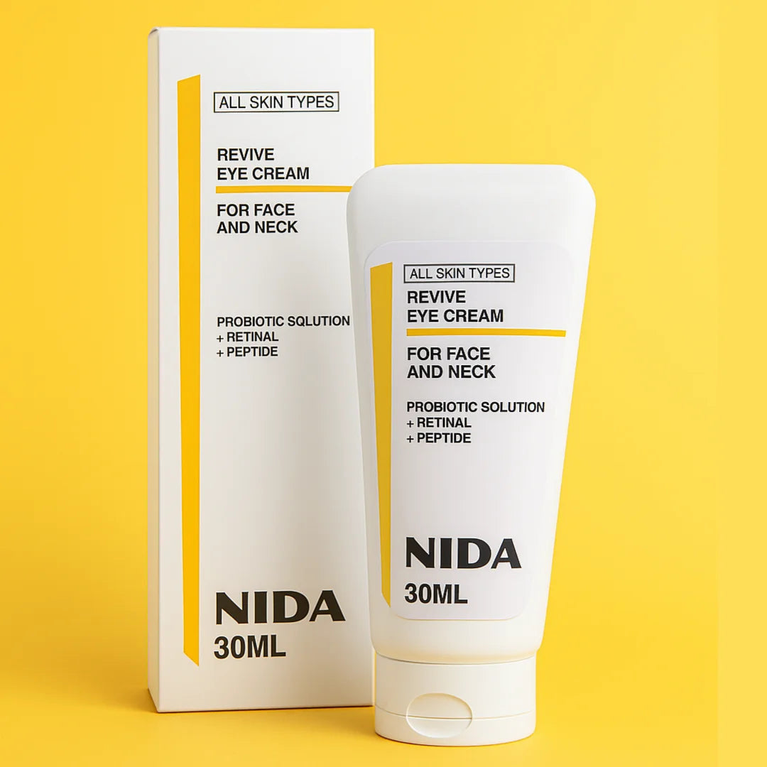 NIDA REVIVE EYE CREAM 30ML - La crema que transforma tu piel en semanas.