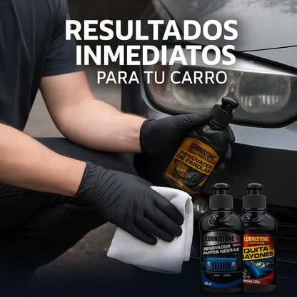 KIT RENOVACION LUBRISTONE - Devuelve la apariencia de auto nuevo en minutos.