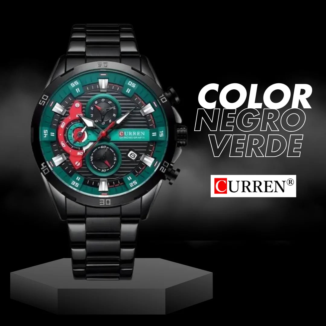 RELOJ CURREN - Elegancia Masculina + Tarjeta de garantía