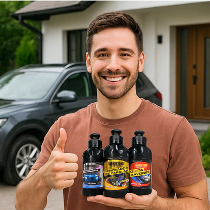 KIT RENOVACION LUBRISTONE - Devuelve la apariencia de auto nuevo en minutos.